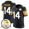 Pittsburgh Steelers Throwback 2024 Vapor Limited Jersey – All Stitched – 1975 Throwback – George Pickens Jersey
