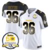 Steelers Arch Smoke 50th Anniversary Of Super Bowl IX Patch Vapor Limited Jersey – All Stitched – Inverted – Jerome Bettis Jersey
