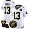 Saints EST. 1967 Patch Vapor Jersey – All Stitched – White – Michael Thomas Jersey