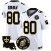 Saints EST. 1967 Patch Vapor Jersey – All Stitched – White – Jimmy Graham Jersey