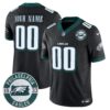 Eagles 2024 Vapor Limited Custom Jersey – Est. 1933 Patch – All Stitched – Black Jersey