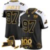 New York Giants 100th Season & State Patch Gold Vapor Limited Jersey – All Stitched – Alternate – Dexter Lawrence II Jersey