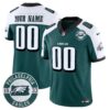 Eagles 2024 Vapor Limited Custom Jersey – Est. 1933 Patch – All Stitched – Alternate Jersey