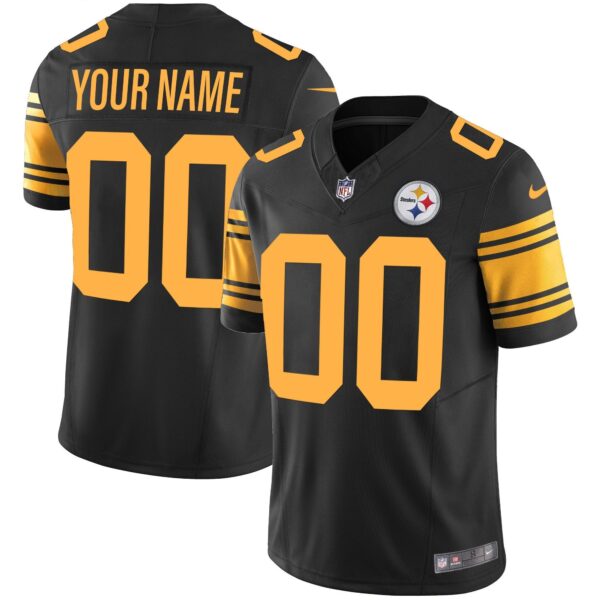 Steelers Vapor Limited Custom Jersey – All Stitched – Color Rush Jersey