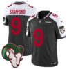 Rams Mexico Vapor Limited Jersey – All Stitched – Black Alternate – Matthew Stafford Jersey
