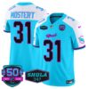 Dolphins “Miami Vice” Vapor Limited Jersey V4 – All Stitched – Aqua Alternate – Raheem Mostert Jersey