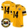 Steelers 2024 Vapor Limited Jersey – Est 1933 Patch – All Stitched – Gold – George Pickens Jersey