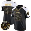 Steelers DMR Patch Gold Vapor Limited Jersey – All Stitched – Alternate – Najee Harris Jersey