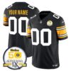 Pittsburgh Steelers Throwback 2024 Vapor Limited Custom Jersey – All Stitched – 1975 Throwback Jersey