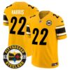 Steelers 2024 Vapor Limited Jersey – Est 1933 Patch – All Stitched – Gold – Najee Harris Jersey