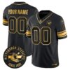 Pittsburgh Steelers Throwback 1933 Patch Gold Vapor Limited Custom Jersey – All Stitched – Black Gold Jersey