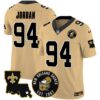 Saints EST. 1967 Patch Vapor Jersey – All Stitched – Gold – Cameron Jordan Jersey
