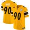 Steelers Vapor Limited Jersey – All Stitched – Gold – T. J. Watt Jersey