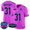 Dolphins “Miami Vice” Vapor Limited Jersey V4 – All Stitched – Pink – Raheem Mostert Jersey