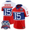 New York Giants ‘Century Red’ 100th Season Commemorative Vapor Jersey – All Stitched – Red Alternate – Tommy DeVito Jersey