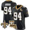 Saints Vapor Limited Jersey – New Orleans Patch – All Stitched – Black – Cameron Jordan Jersey