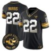 Pittsburgh Steelers Throwback 1933 Patch Gold Vapor Limited Jersey – All Stitched – Black Limited – Najee Harris Jersey
