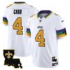 Saints 2024 New Orleans City Vapor Limited Jersey – All Stitched – White – Derek Carr Jersey