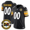 Steelers 2024 Vapor Limited Custom Jersey – Est 1933 Patch – All Stitched – Black Jersey