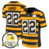 Pittsburgh Steelers Throwback 2024 Vapor Limited Jersey – All Stitched – Bumble Bee – Najee Harris Jersey