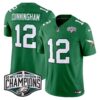 Philadelphia Eagles Kelly Green 2024 NFC East Division Champions Vapor Limited Jersey V2 – All Stitched – Kelly Green – Randall Cunningham Jersey