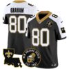 Saints EST. 1967 Patch Vapor Jersey – All Stitched – Alternate – Jimmy Graham Jersey