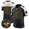 Pittsburgh Steelers Throwback 1933 Patch Gold Vapor Limited Custom Jersey – All Stitched – Alternate Jersey