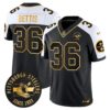 Pittsburgh Steelers Throwback 1933 Patch Gold Vapor Limited Jersey – All Stitched – Alternate – Jerome Bettis Jersey