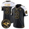 Pittsburgh Steelers Throwback 1933 Patch Gold Vapor Limited Jersey – All Stitched – Alternate – Russell Wilson Jersey