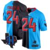 Houston Texans 2024 Texas Patch Game Jersey – All Stitched – Split – Derek Stingley Jr. Jersey