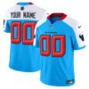 Houston Texans 2024 Vapor Limited Custom Jersey V2 – All Stitched – Blue Alternate Jersey
