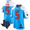 Houston Texans 2024 Texas Patch Game Jersey – All Stitched – Blue Alternate – Jalen Pitre Jersey
