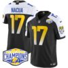 Los Angeles Rams 2024 NFC West Division Champions Vapor Limited Jersey – All Stitched – Black Alternate – Puka Nacua Jersey