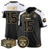 Chiefs 2024 AFC West Division Champions Patch Gold Vapor Limited Jersey – All Stitched – Alternate – Patrick Mahomes Jersey