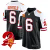 Mens Tampa Bay Tampa Bay Buccaneers Throwback Game Jersey Baker Mayfiled Jersey Black Alternate