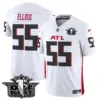 Mens Outkast X Atlanta Falcons 2024 Vapor Limited Jersey V2 Kaden Elliss Jersey White