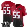 Mens Outkast X Atlanta Falcons 2024 Vapor Limited Jersey V2 Kaden Elliss Jersey Red