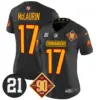 Womens Washington Commanders 90Th Sean Taylor Patch Vapor Limited Jersey Terry Mclaurin Jersey Black