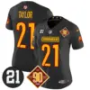 Womens Washington Commanders 90Th Sean Taylor Patch Vapor Limited Jersey Sean Taylor Jersey Black