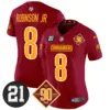 Womens Washington Commanders 90Th Sean Taylor Patch Vapor Limited Jersey Robinson Jr Jersey Burgundy