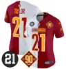 Womens Washington Commanders 90Th Sean Taylor Patch Vapor Limited Jersey Sean Taylor Jersey Half