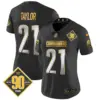 Womens Washington Commanders 90Th Anniversary Patch Gold Vapor Limited Jersey Sean Taylor Jersey Black Limited