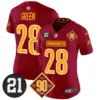 Womens Washington Commanders 90Th Sean Taylor Patch Vapor Limited Jersey Darrell Green Jersey Burgundy