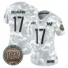 Womens Washington Commanders 2024 Salute To Service Establishment Year Patch Vapor Limited Jersey Sean Taylor Jersey Terry Mclaurin