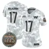 Womens Washington Commanders 2024 Salute To Service Establishment Year Patch Vapor Limited Jersey Terry Mclaurin Jersey Marines