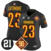 Womens Washington Commanders 90Th Sean Taylor Patch Vapor Limited Jersey Marshon Lattimore Jersey Black