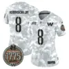 Womens Washington Commanders 2024 Salute To Service Establishment Year Patch Vapor Limited Jersey Robinson Jr Jersey Army