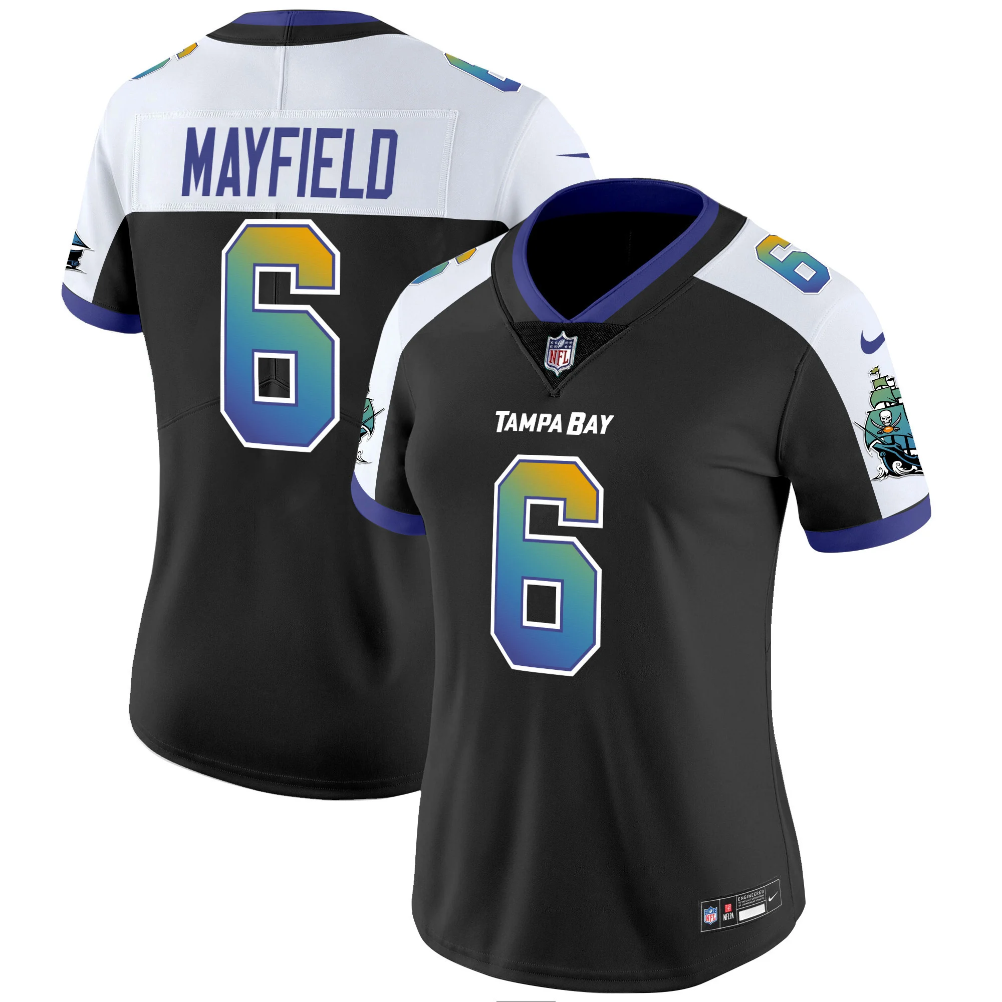 Womens Tampa Bay Buccaneers Tampa City Vapor Limited Jersey Baker Mayfield Jersey Alternate