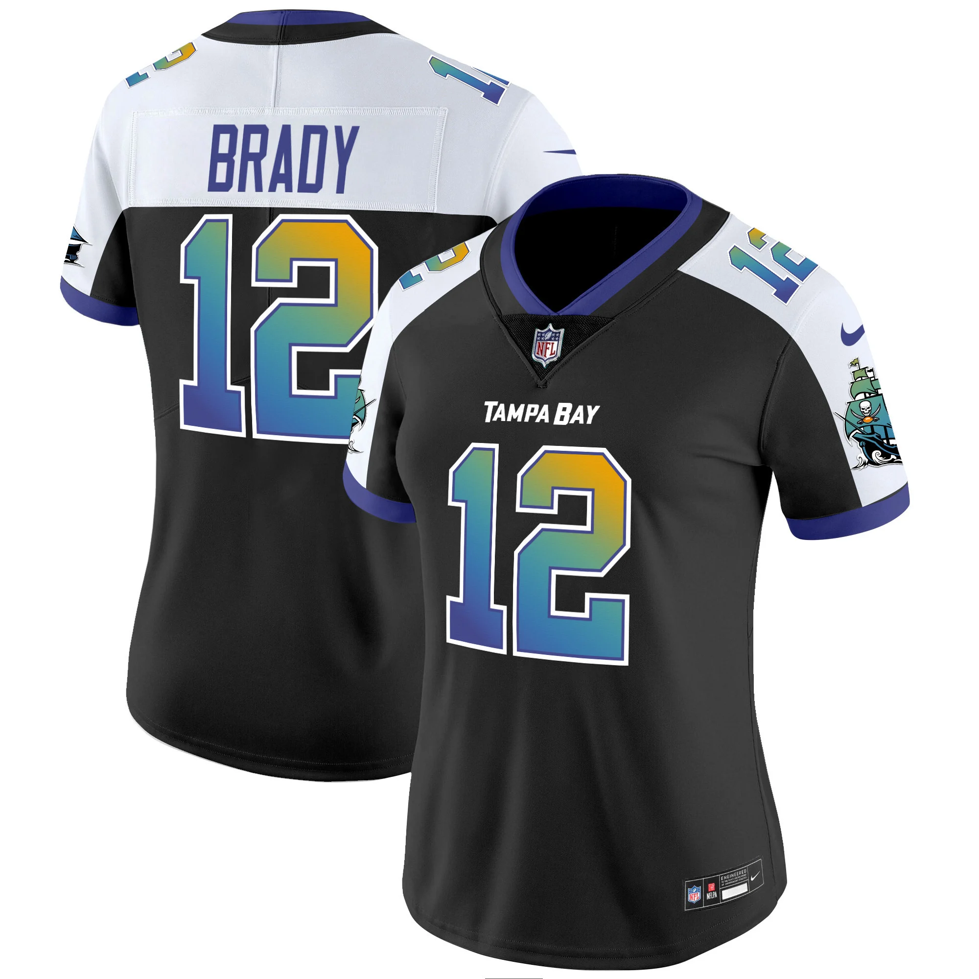 Womens Tampa Bay Buccaneers Tampa City Vapor Limited Jersey Tom Brady Jersey Alternate