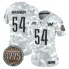 Womens Washington Commanders 2024 Salute To Service Establishment Year Patch Vapor Limited Jersey Bobby Wagner Jersey Navy